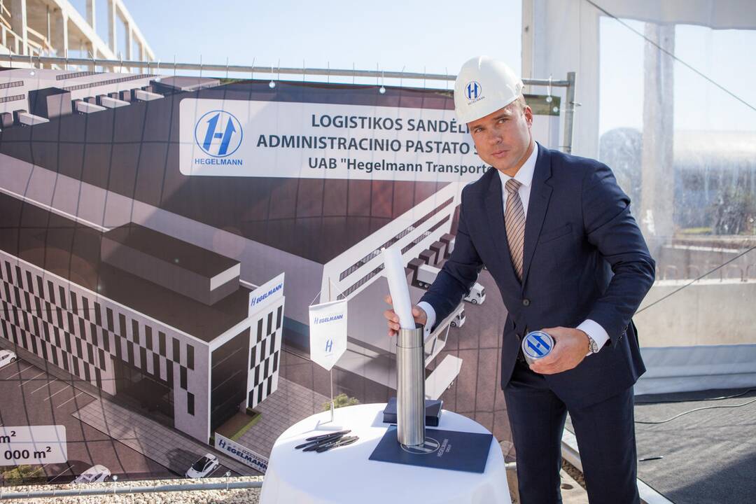 „Hegelmann Transporte“ logistikos centro statybos