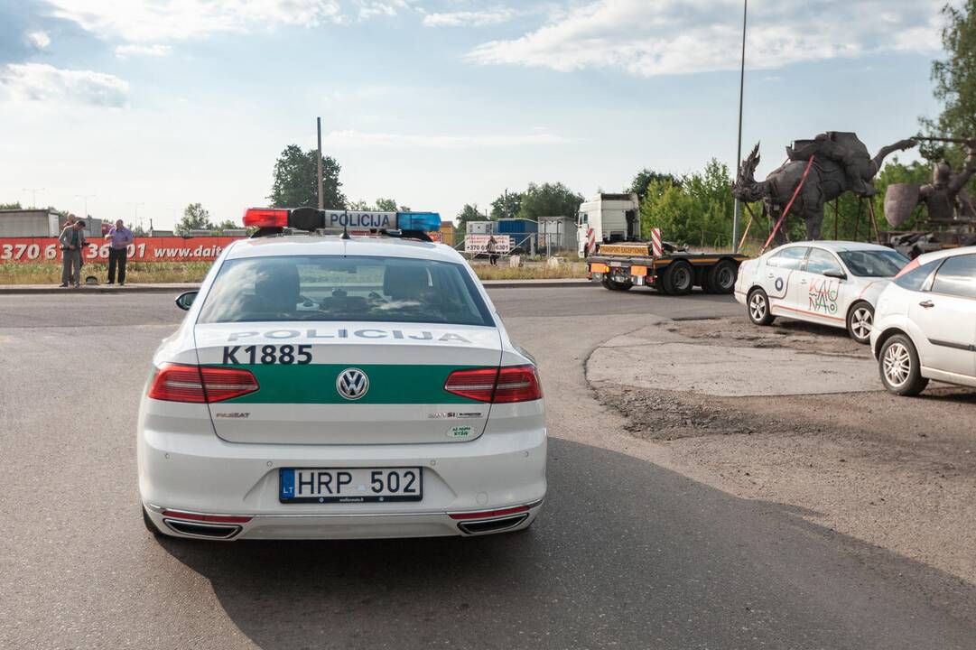 Vyčio kelionė Kauno gatvėmis