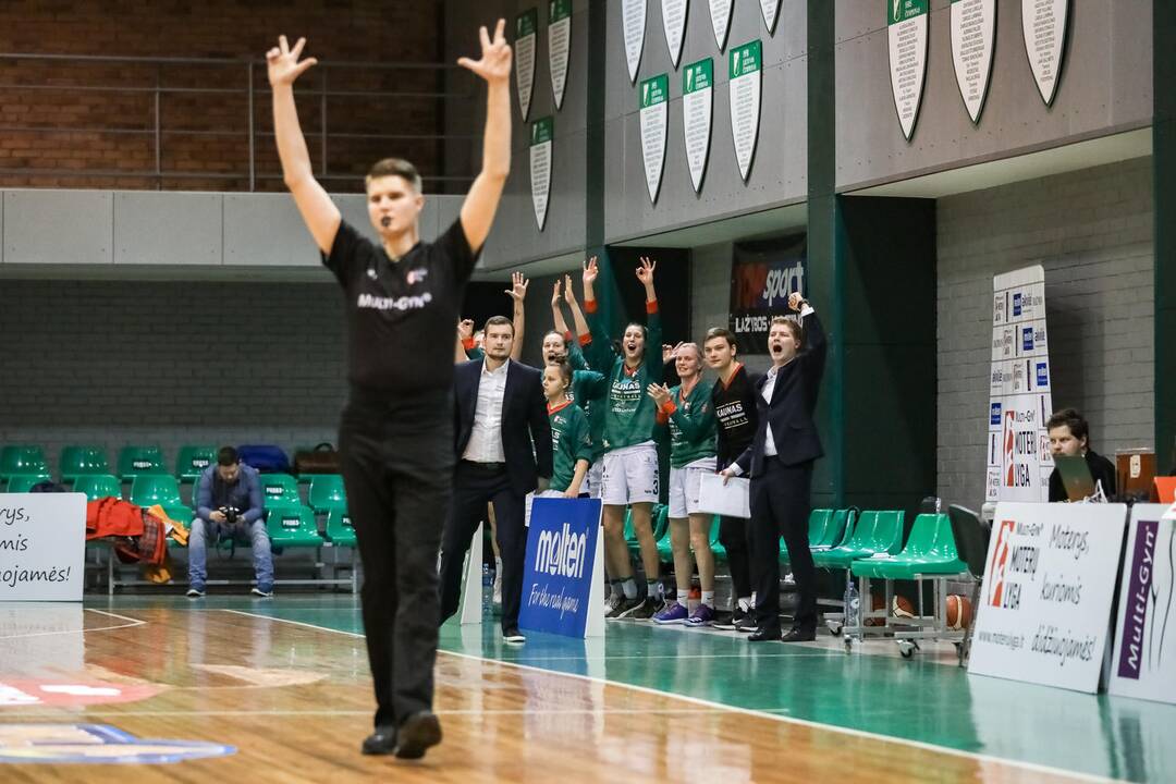 Aistės-LSMU - Kibirkštis (85:89)