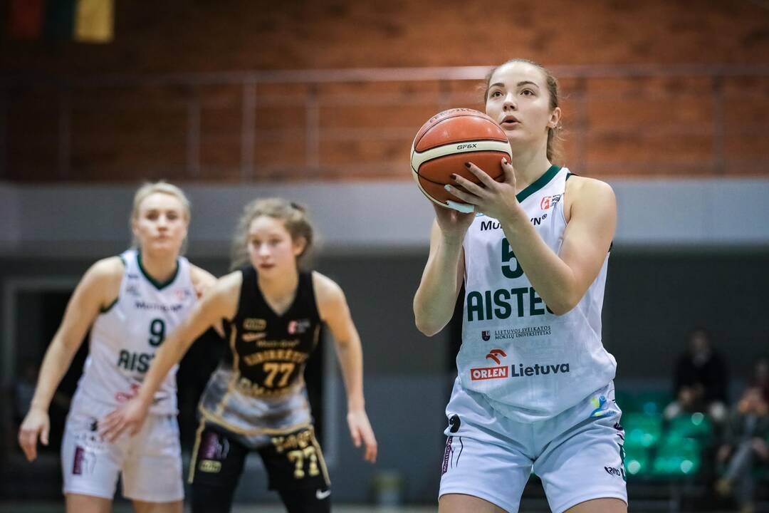 Aistės-LSMU - Kibirkštis (85:89)