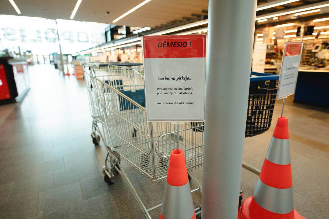 Lauktų spūsčių didžiuosiuose prekybos centruose - nė kvapo