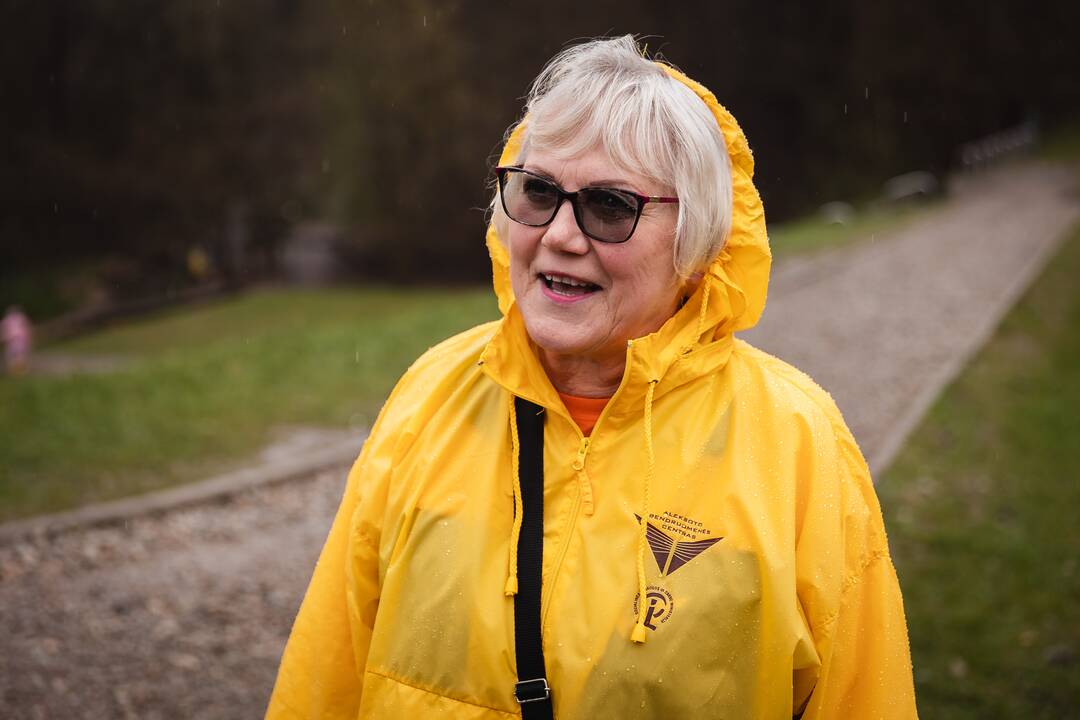 Lietus išbaidė akcijos "Darom" dalyvius