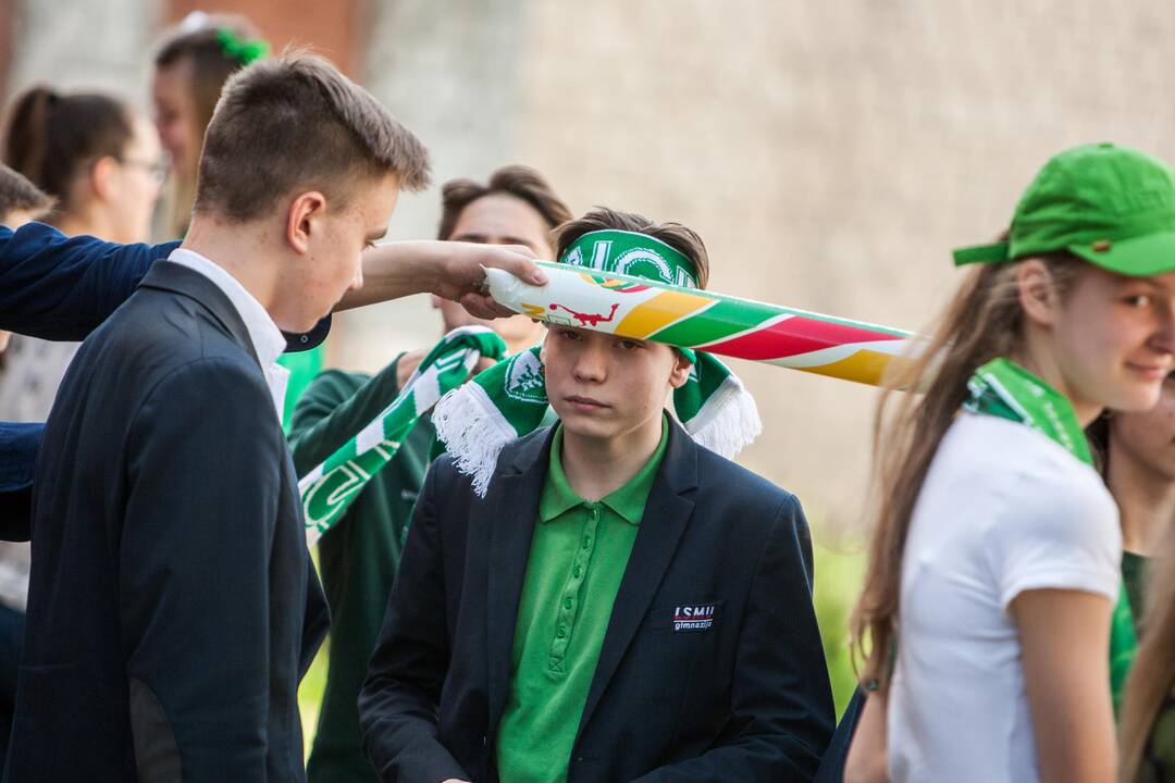 Žalgiriečiai gimnazijoje
