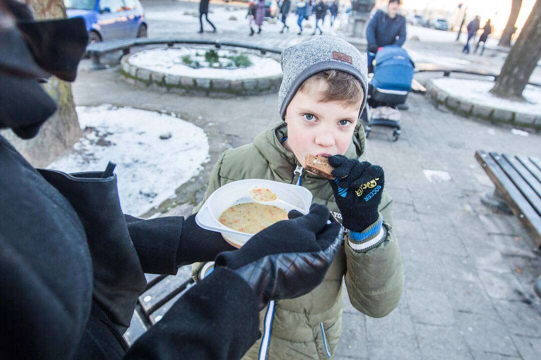 Maltiečių sriubos akcija