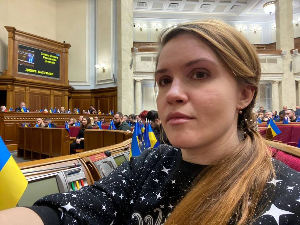 Ukrainos politikė M. Bezuhla: ši vadovybė turėtų atsistatydinti