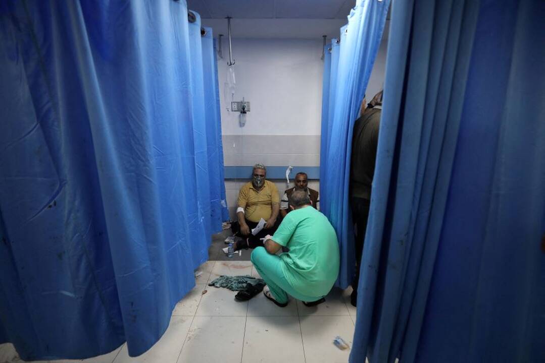 Smūgis Gazos ligoninei: Izraelio kariuomenė ir „Islamo džihadas“ kaltina vienas kitą