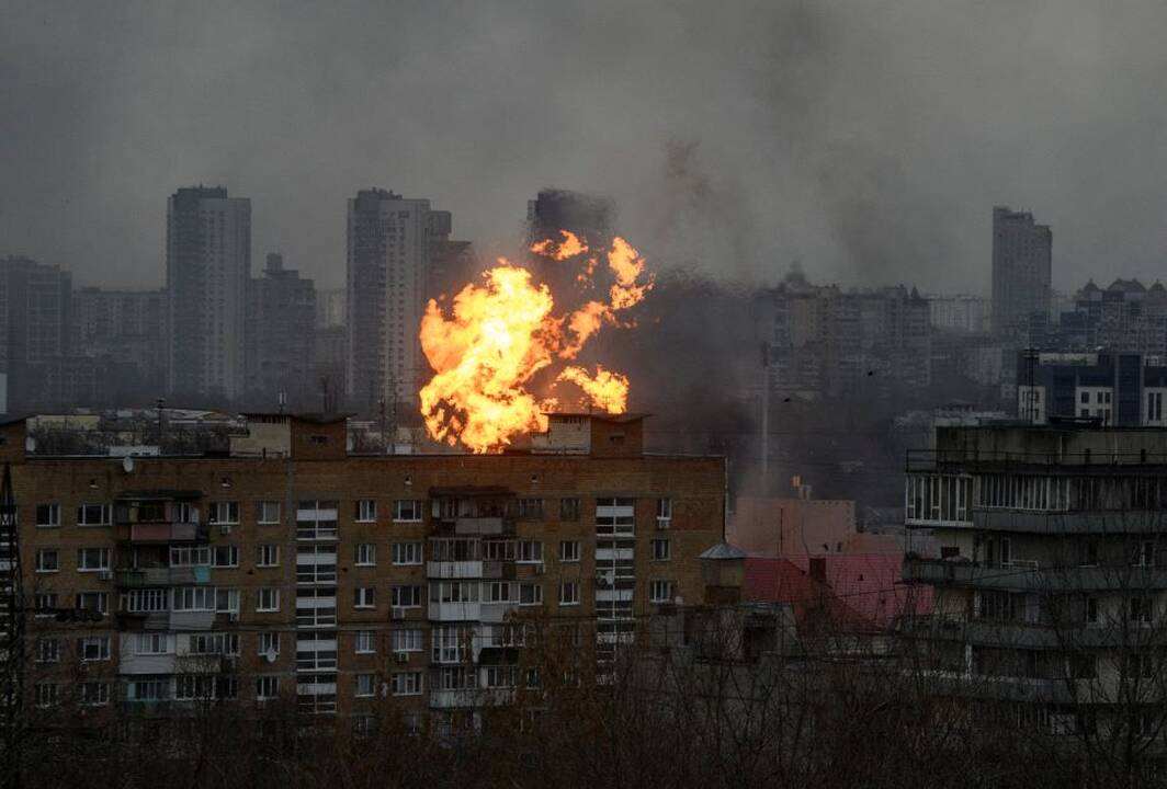 Ukrainos pajėgos sunaikino 21 okupantų paleistą droną