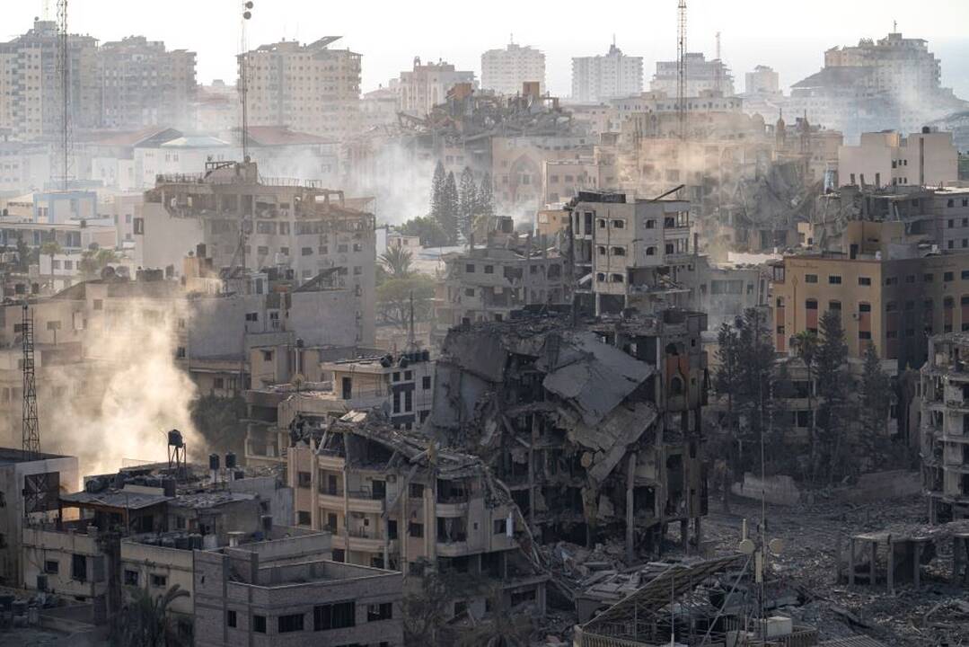 „Hamas“ ir „Islamo džihadas“ teigia, kad raketomis apšaudė Izraelį 