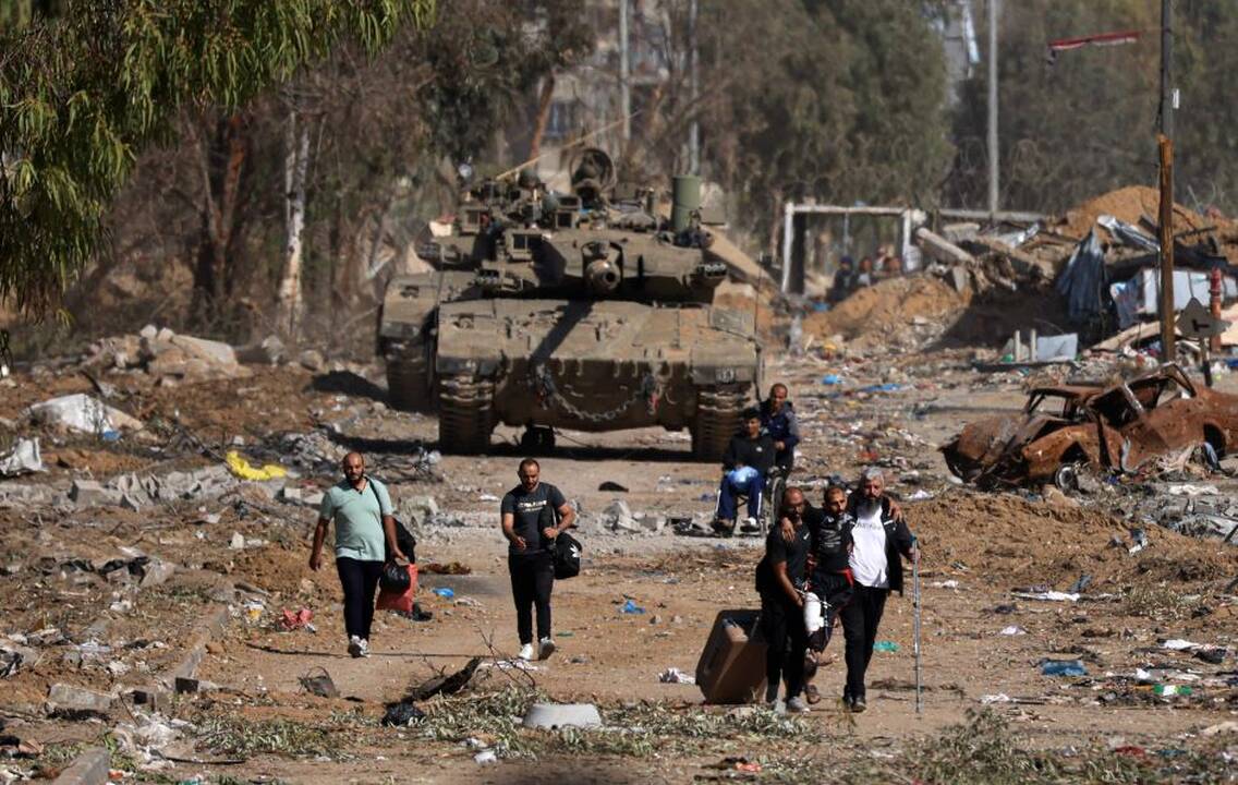 „Hamas“ ministerija: paskelbus paliaubas, Izraelio kariai pasitraukė iš Gazos Ruožo ligoninės