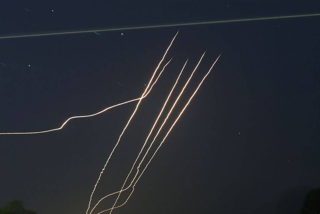 „Hamas“ vėl apšaudė Izraelį raketomis