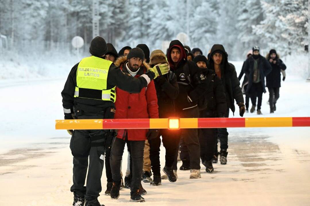 Suomijai uždarius pasienio punktus Rusija sustiprino saugumą