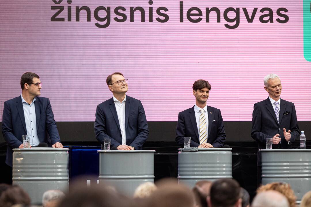 „Žinau, ką renku“ debatai su kandidatais į prezidentus