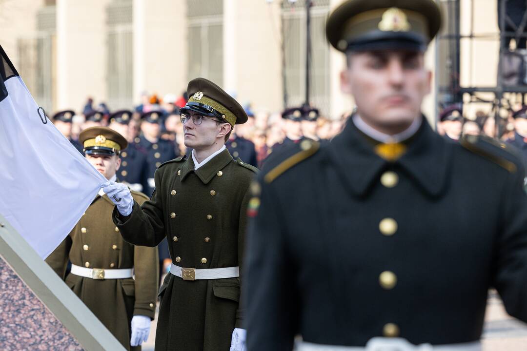 Baltijos valstybių vėliavų pakėlimo ceremonija 2025 m.