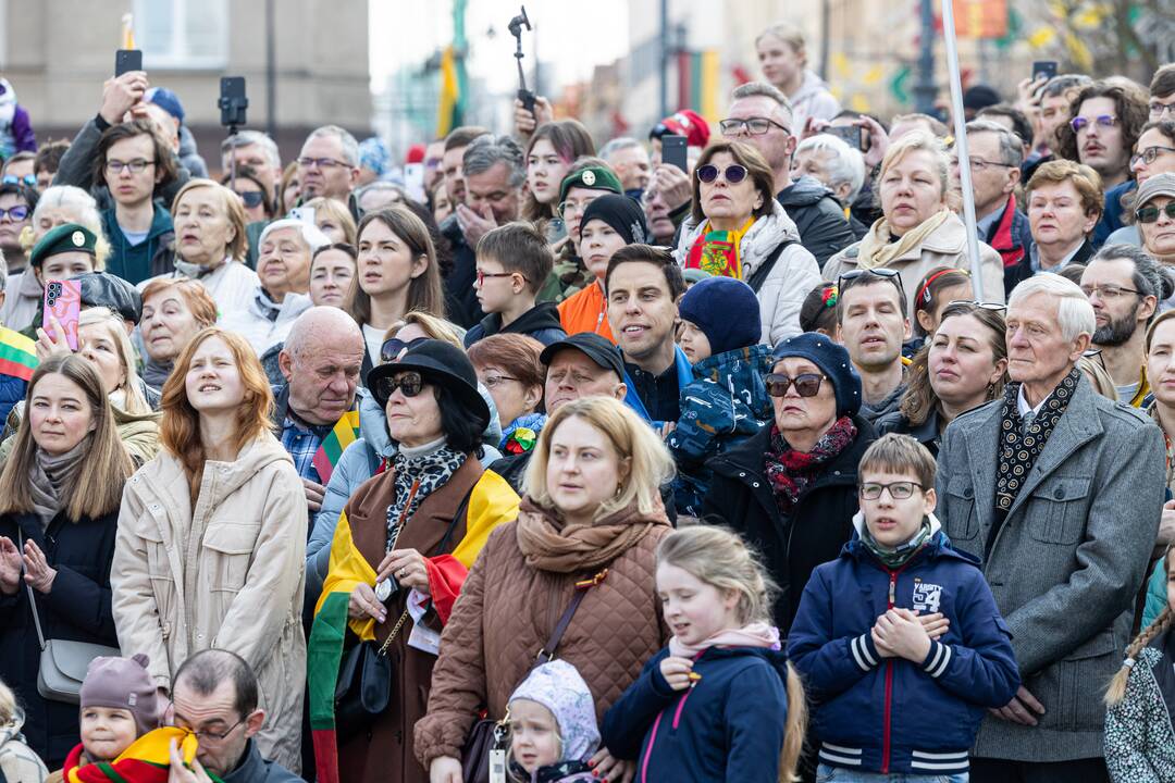 Baltijos valstybių vėliavų pakėlimo ceremonija 2025 m.