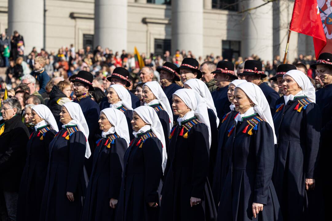 Baltijos valstybių vėliavų pakėlimo ceremonija 2025 m.