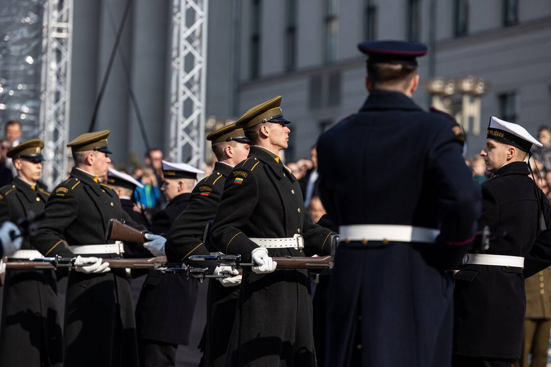 Baltijos valstybių vėliavų pakėlimo ceremonija 2025 m.