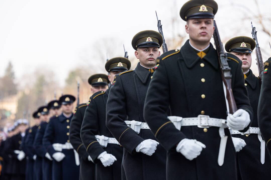 Baltijos valstybių vėliavų pakėlimo ceremonija 2025 m.