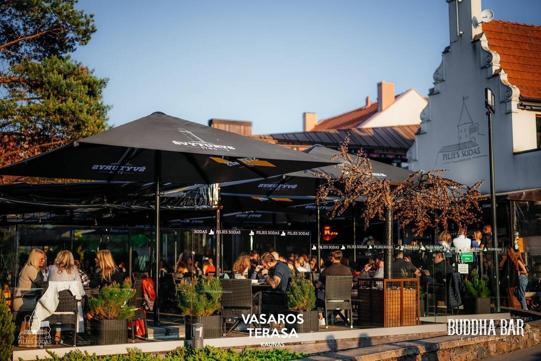„Pilies sodas“, „Kauno vasaros terasa“ ir klubas „Taboo“ švenčia jubiliejų