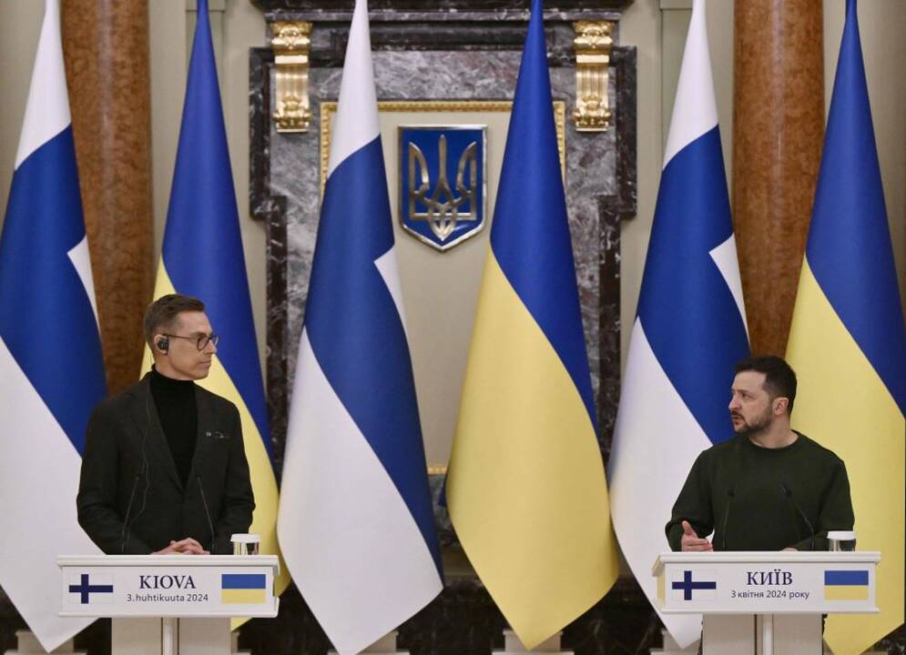Ukraina ir Suomija pasirašė ilgalaikę saugumo sutartį