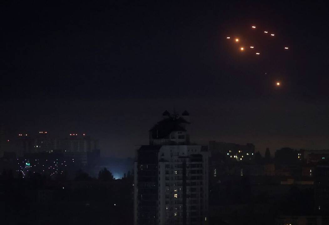 Kyjivas: Rusija į Ukrainą naktį paleido rekordiškai daug dronų
