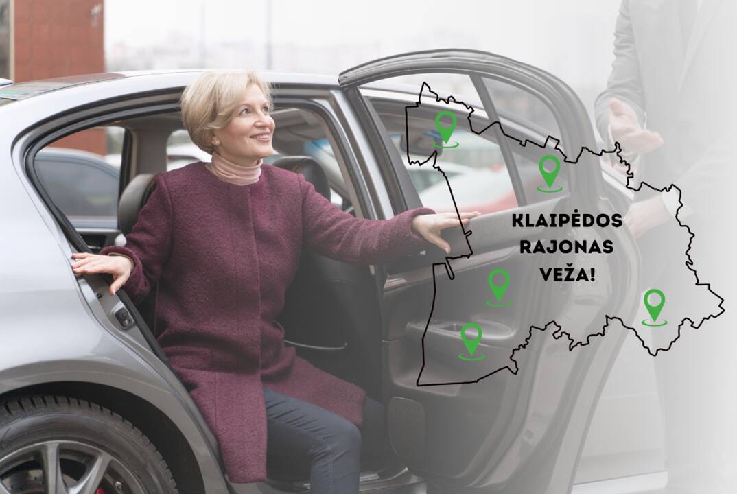Nauja galimybė judėti laisviau: Klaipėdos rajonas pristato nemokamą pavėžėjimo paslaugą