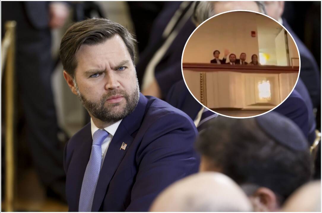 Koncerte – minios įtūžis ant J. D. Vance'o