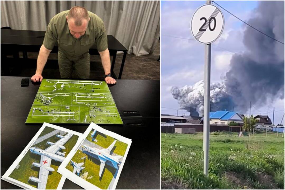 Šaltiniai: operaciją „Voratinklis“ prieš rusų bombonešius Ukraina rengė pusantrų metų