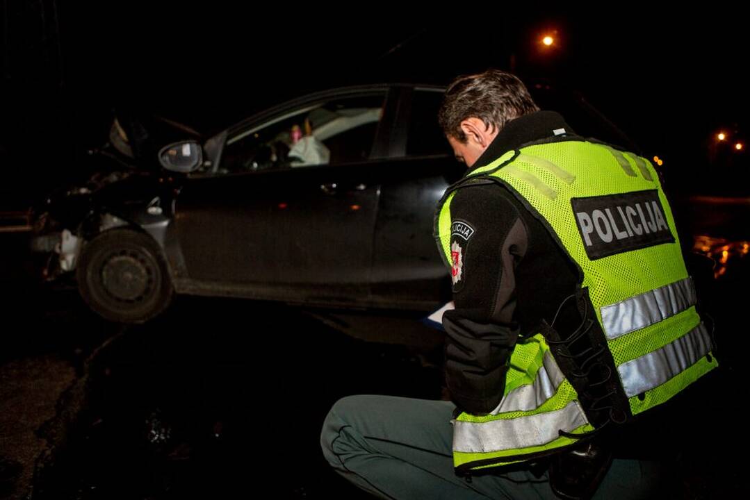 Girto vyro pavogtą automobilį pareigūnai surado per 5 minutes