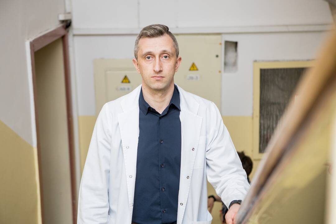 Komanda: KMP Kalniečių padalinio chirurgų pajėgos (iš kairės) – Igorius Kulkovas, Justas Žilinskas, Edvinas Dainius ir Kristijonas Jasaitis.