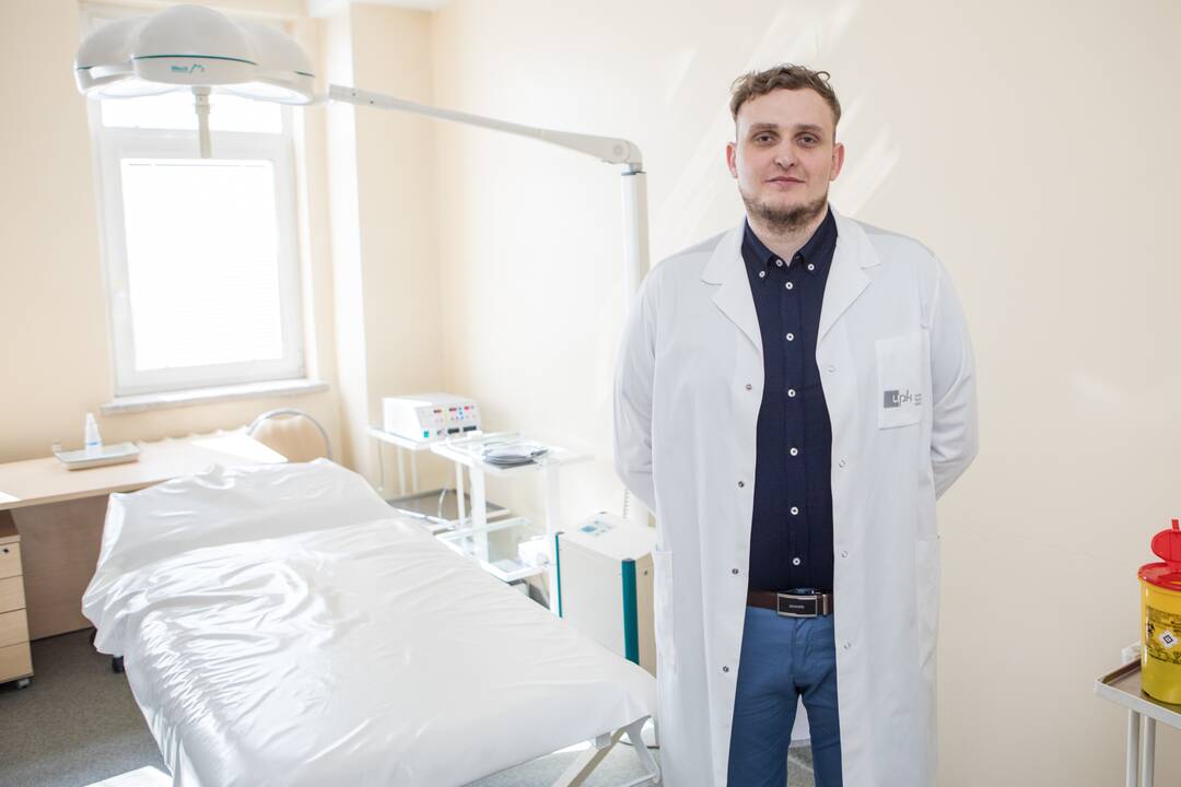 Komanda: KMP Kalniečių padalinio chirurgų pajėgos (iš kairės) – Igorius Kulkovas, Justas Žilinskas, Edvinas Dainius ir Kristijonas Jasaitis.