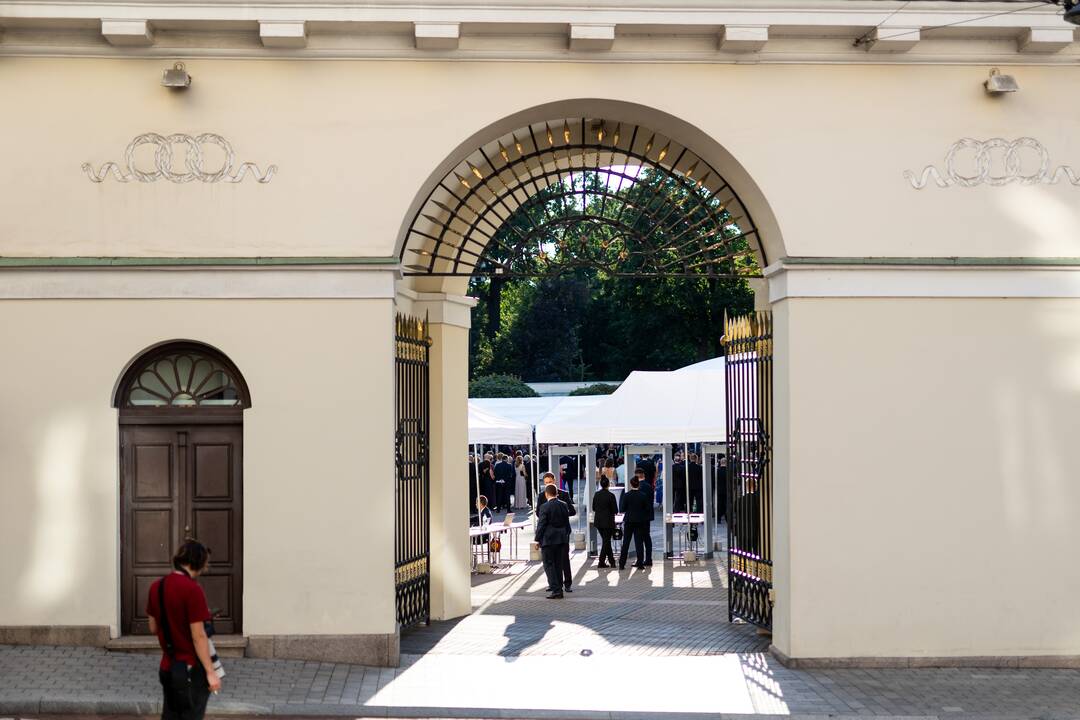 Priėmimas antrosios G. Nausėdos kadencijos inauguracijos proga