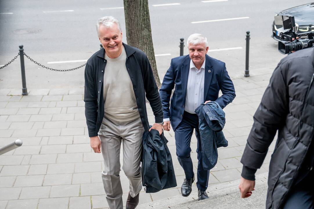 G. Nausėda Kaune susitiko su parašų loterijos nugalėtojais
