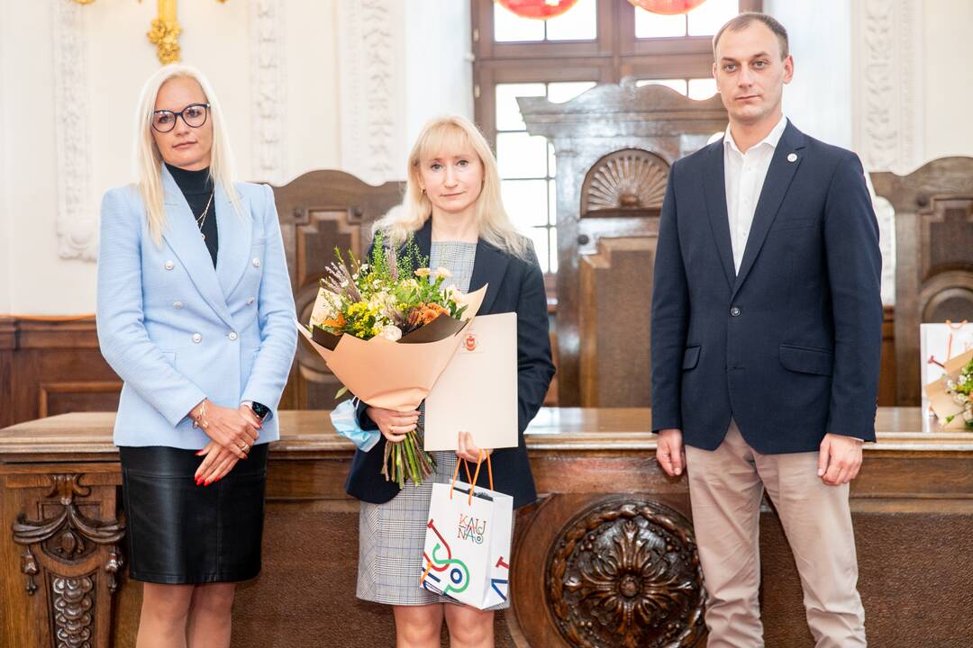 Apdovanoti Kauno mokytojai
