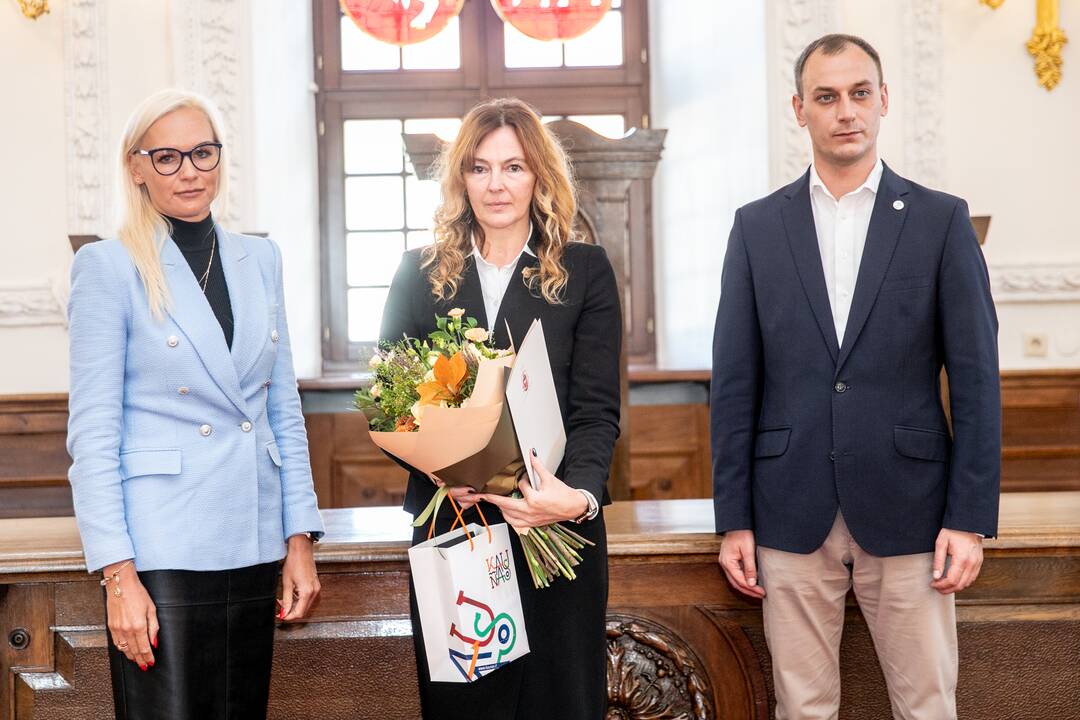 Apdovanoti Kauno mokytojai