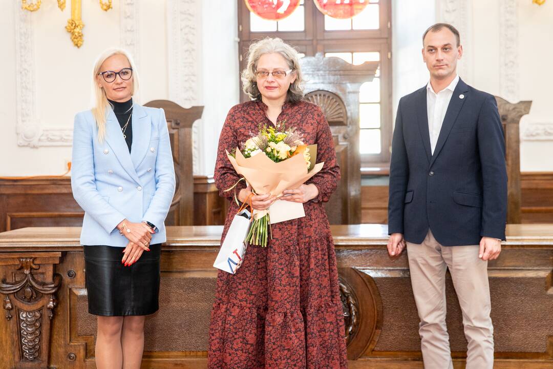 Apdovanoti Kauno mokytojai