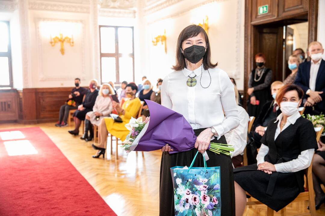 Apdovanoti Kauno mokytojai