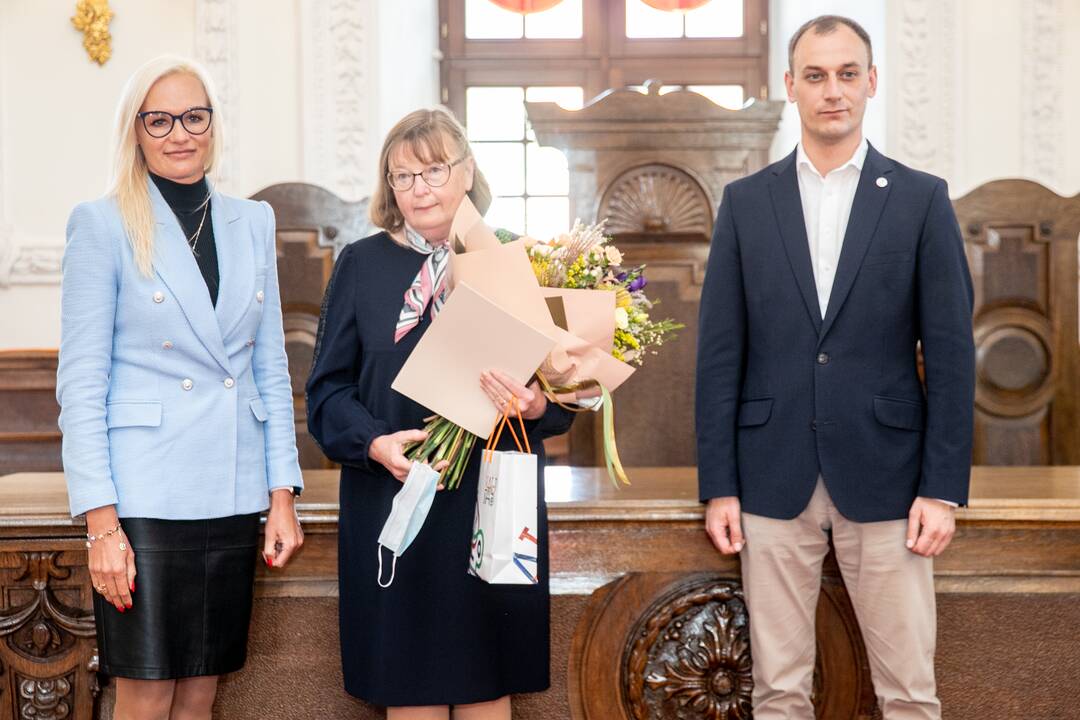 Apdovanoti Kauno mokytojai