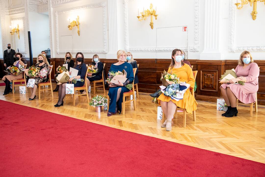 Apdovanoti Kauno mokytojai
