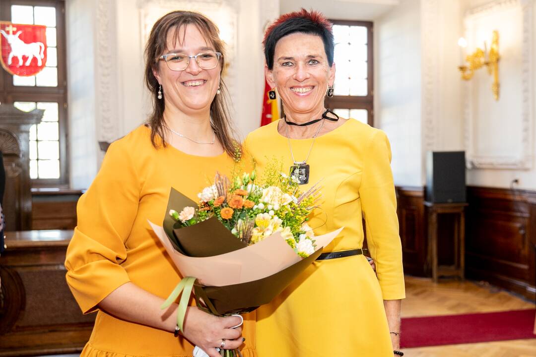 Apdovanoti Kauno mokytojai