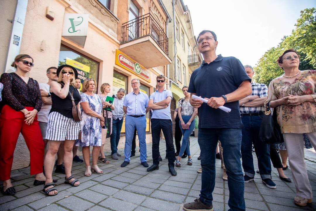 Diskusija dėl Vilniaus g. rekonstrukcijos