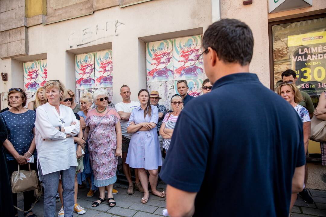 Diskusija dėl Vilniaus g. rekonstrukcijos