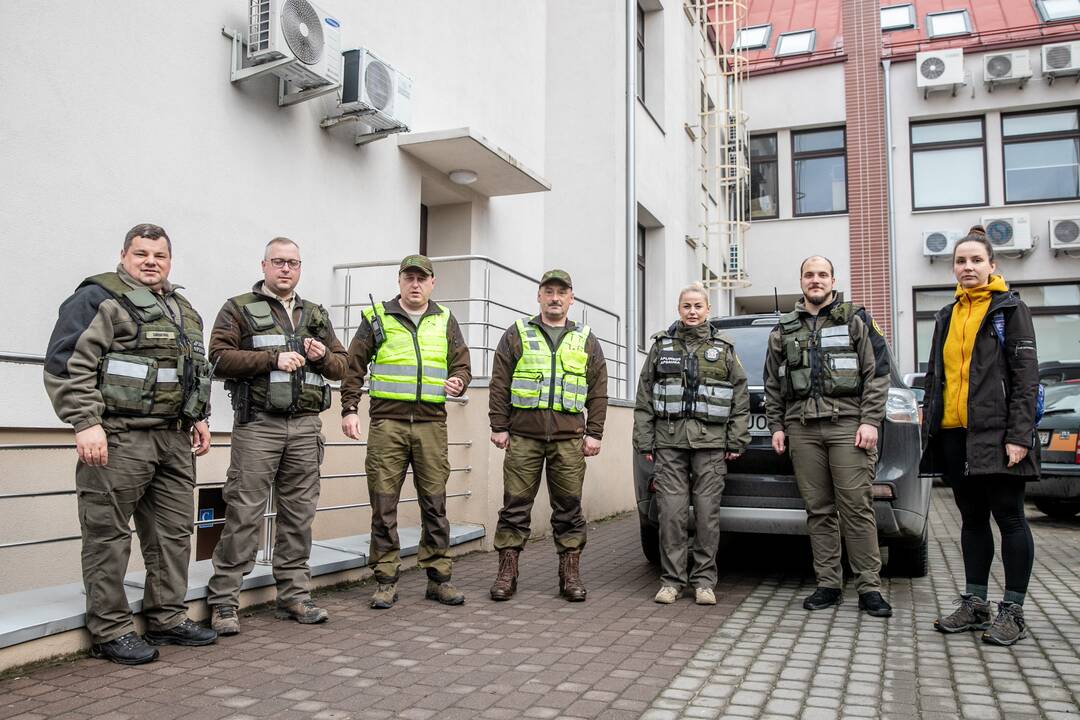 Aplinkosaugininkų surengtas keturračių reidas