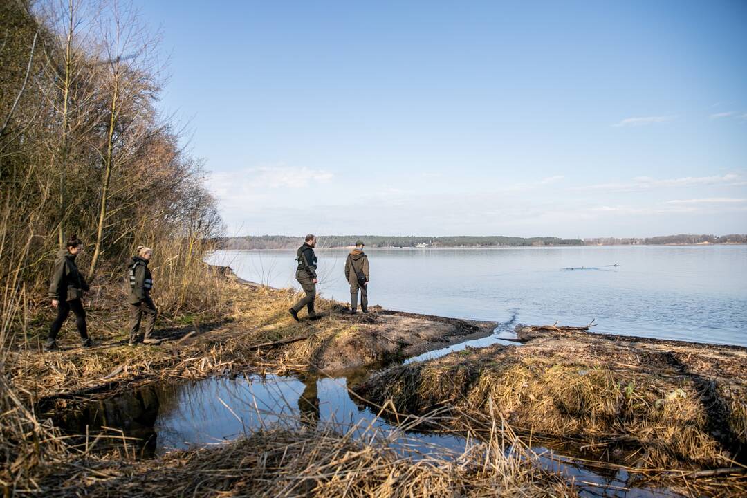 Aplinkosaugininkų surengtas keturračių reidas