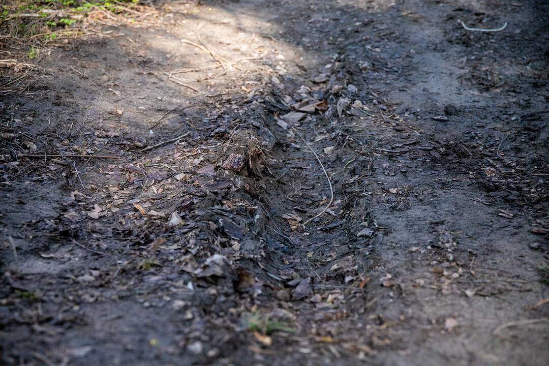 Aplinkosaugininkų surengtas keturračių reidas