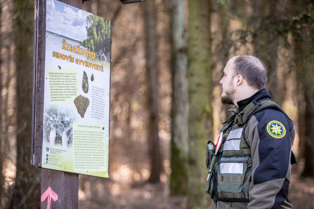 Aplinkosaugininkų surengtas keturračių reidas