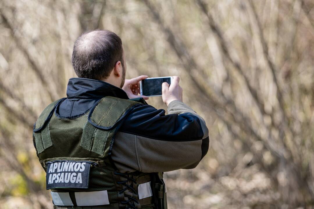 Aplinkosaugininkų surengtas keturračių reidas