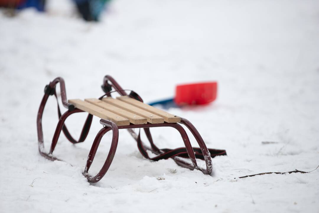 Su rogėmis ir čiuožynėmis kauniečiai šturmavo parkus ir miškus