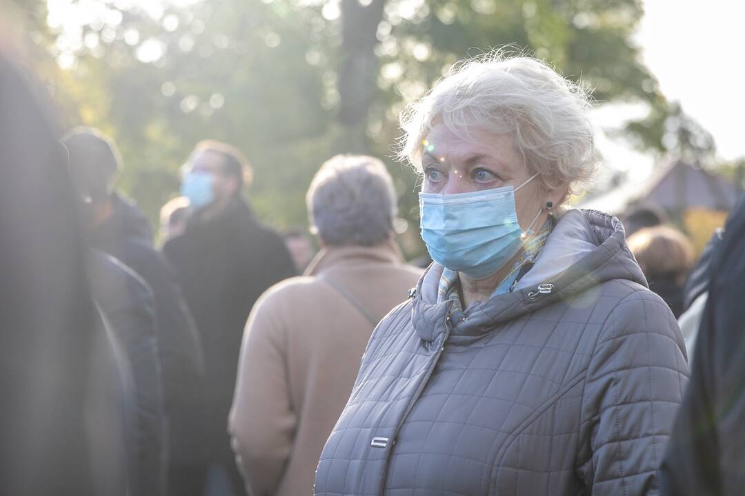 Žmonės susirinko pasirašyti peticiją dėl griaunamo Perkūno alėjos namo