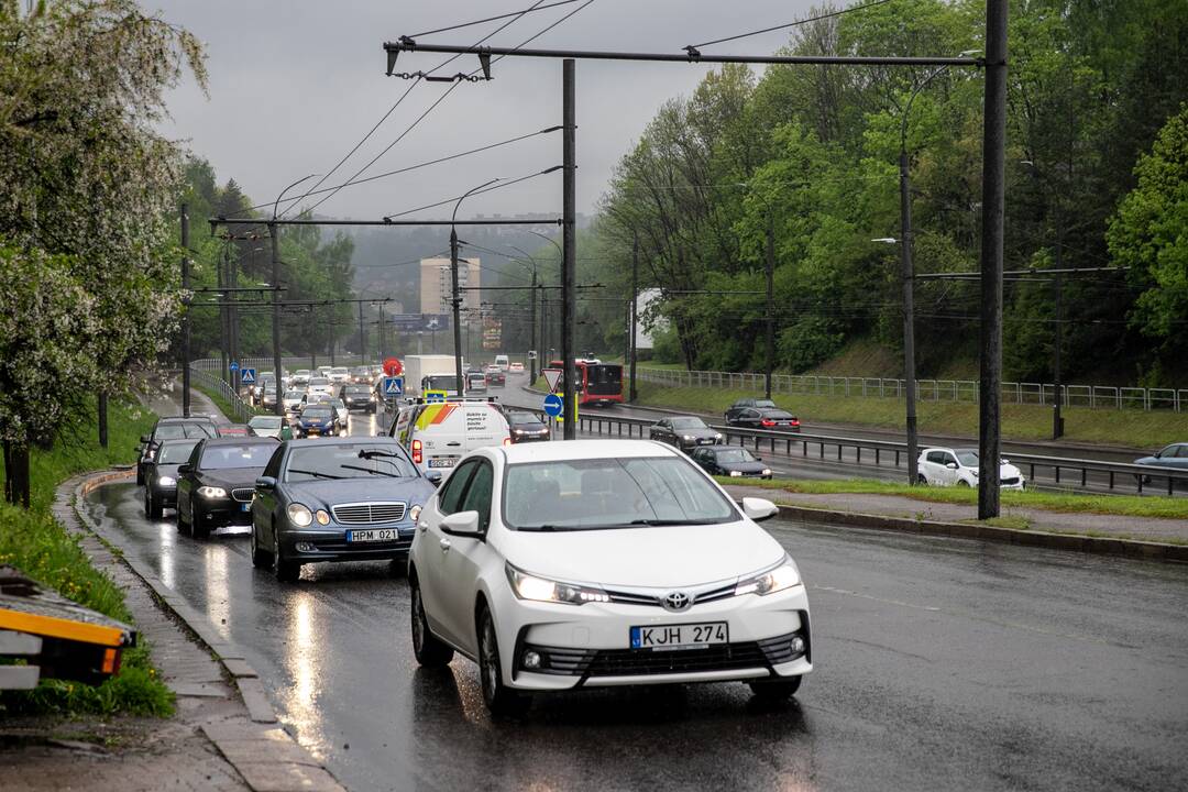Prasidėjo Kauno pilies žiedinės sankryžos rekonstrukcija