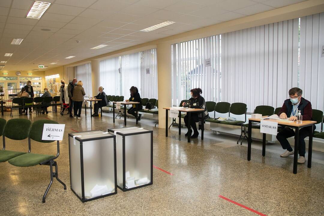 Kauniečiai renka naują Seimą (balsavimas rinkimų antrajame ture)